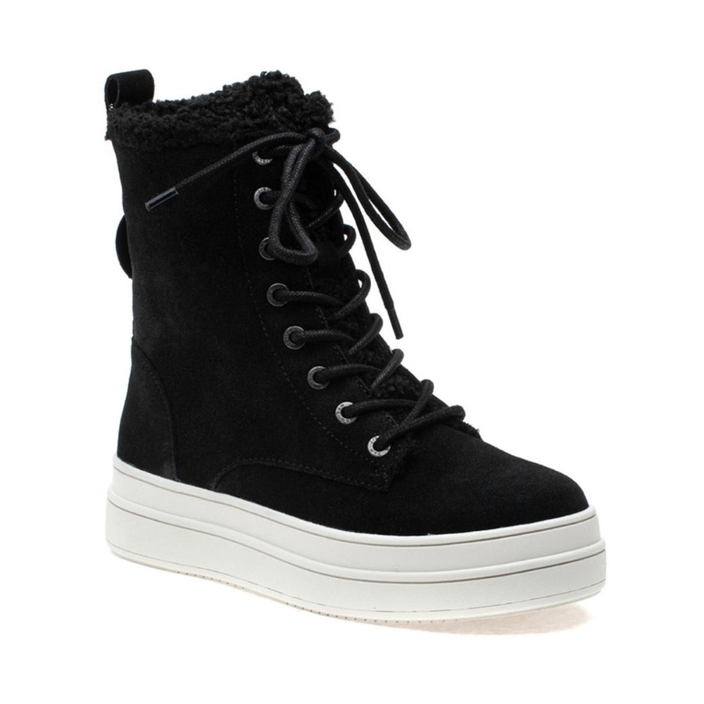 J/Slides Torrie Waterproof Lace Up Boot In Black … - image 2